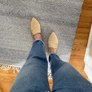 Jenni Kayne Oiled leather mule. Color: Natural. Size 40. Fits size 9.